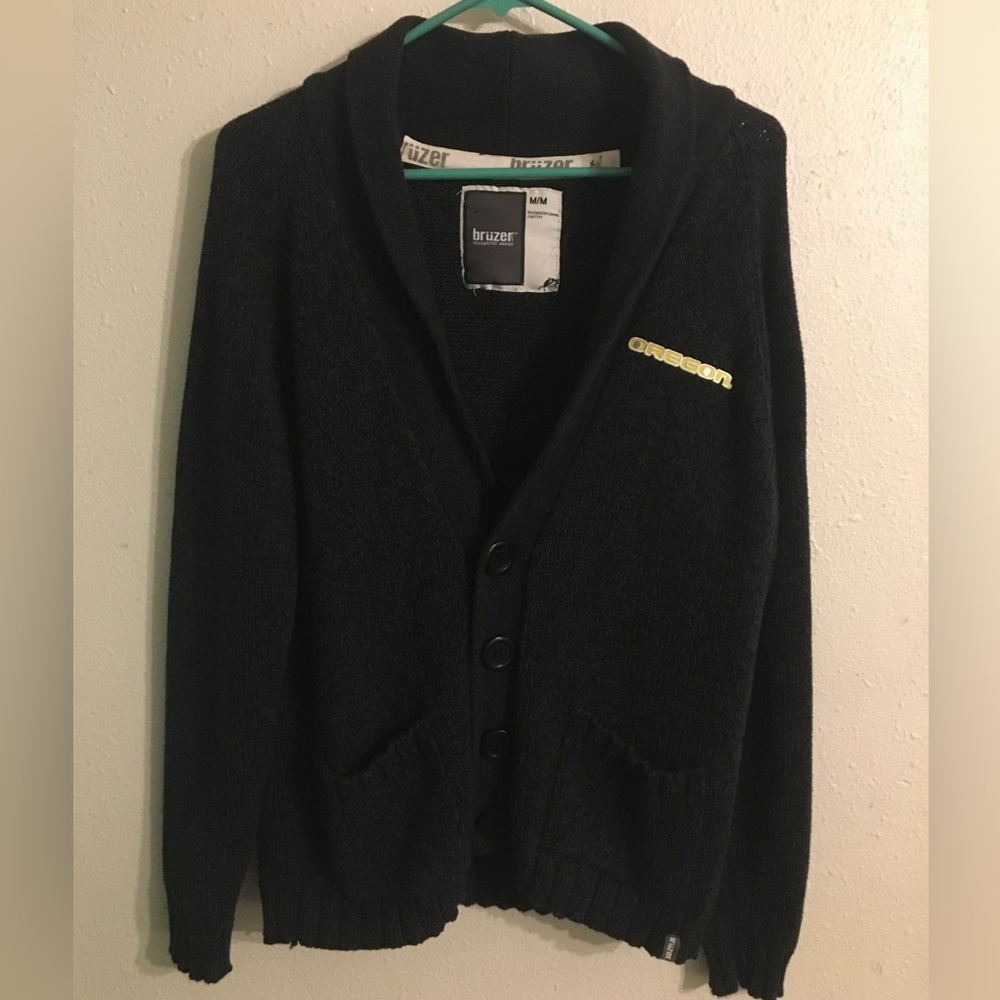 University of Oregon men’s cardigan, size medium